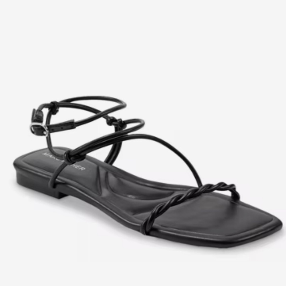 NWOT Marc Fisher Lueth Sandal – Black, Size 8.5